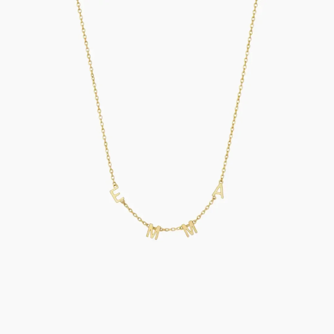 Collar Alice Letter Name