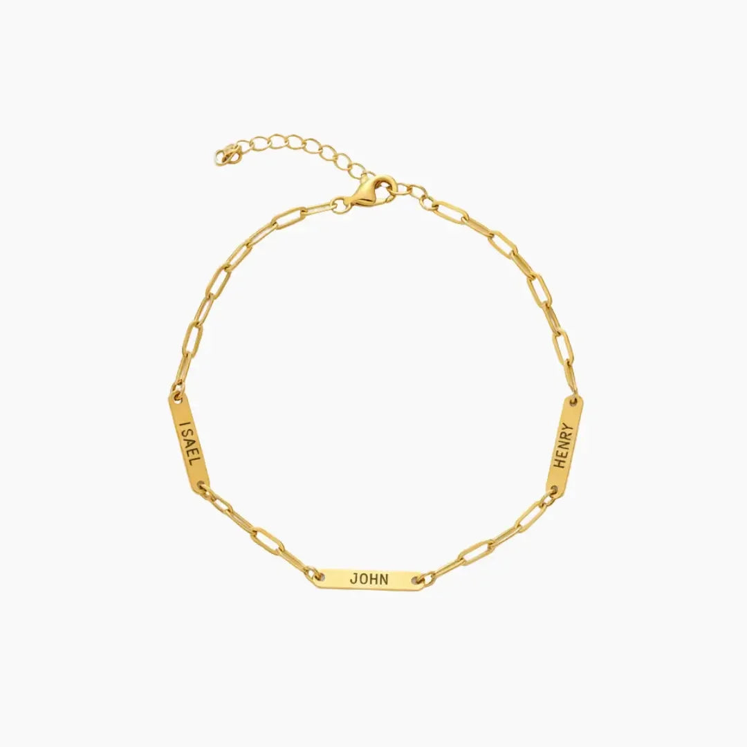 Pulsera Mini Name Bar
