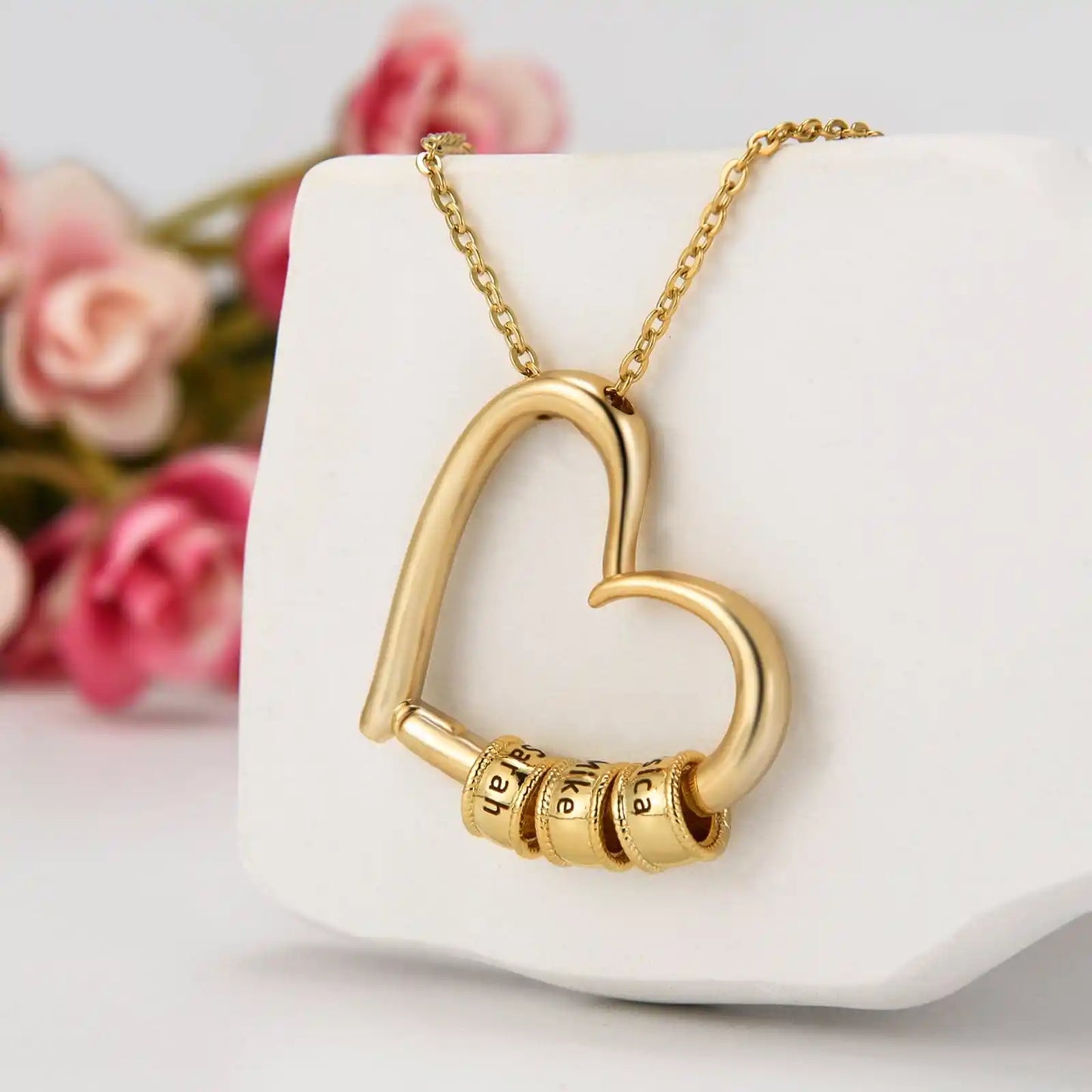 COLLAR "EL CORAZÓN DE LA FAMILIA"