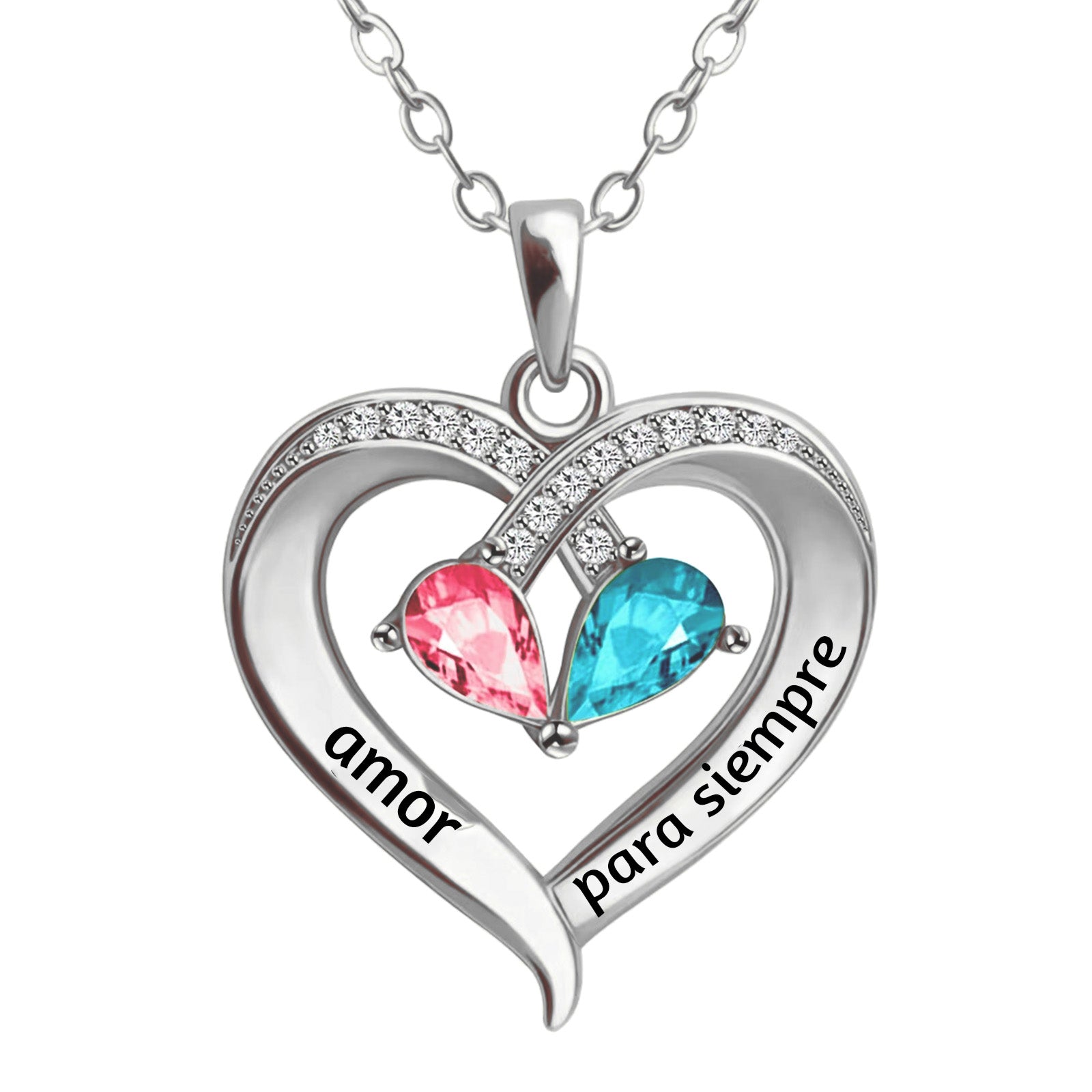 Siempre Tuyo – Collar de Corazón