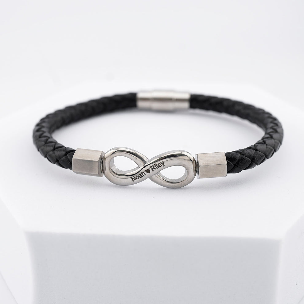 "PARA MI HOMBRE" - PULSERA INFINITA PERSONALIZADA