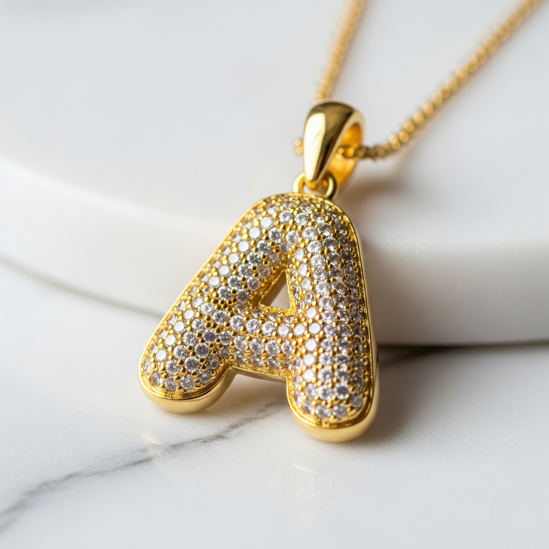 Collar Pave Puff