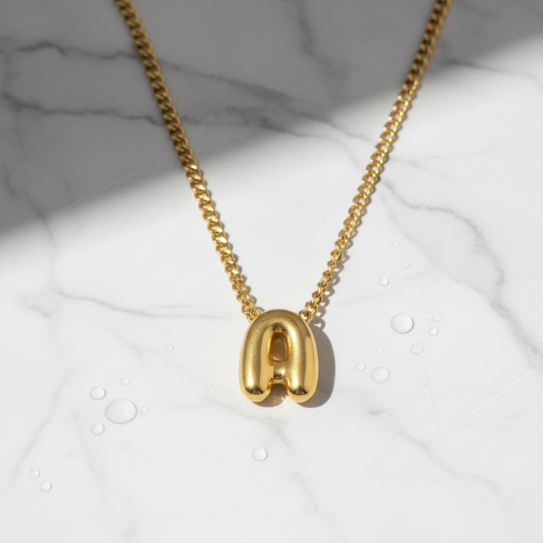 Collar Bubble Letter