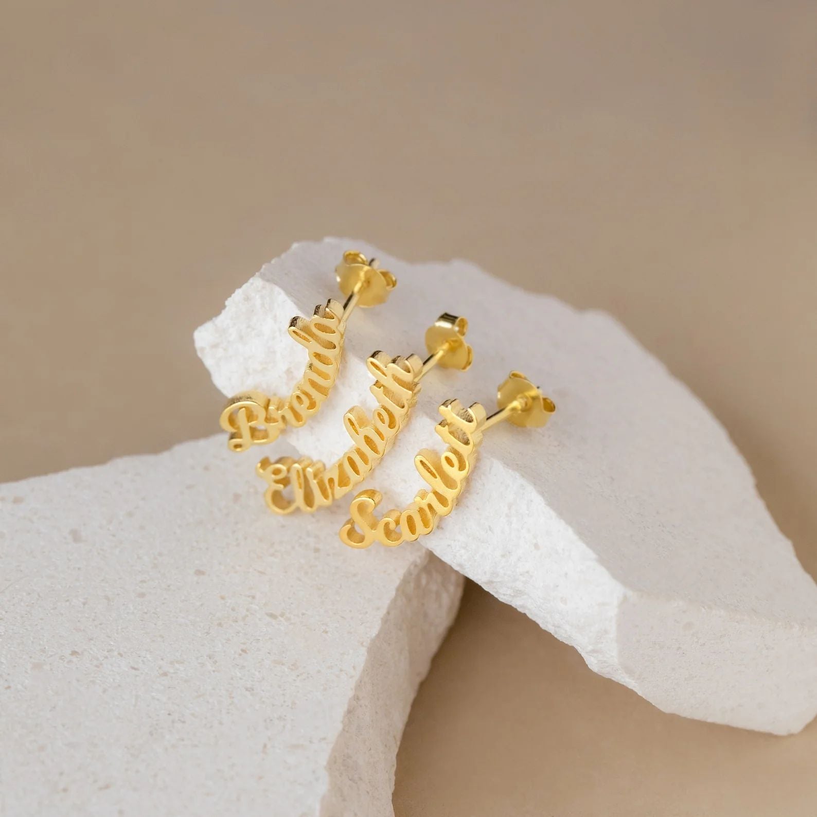 Pendientes Mellow con Nombre