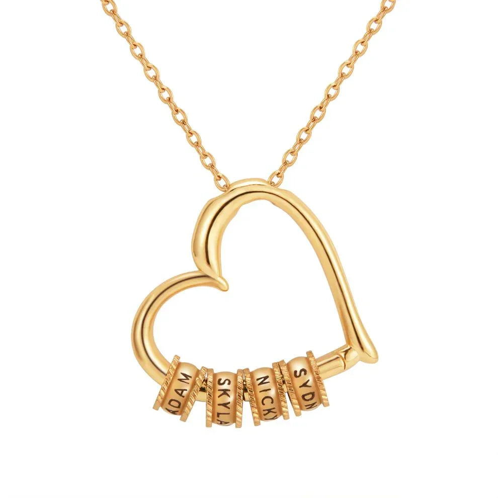 COLLAR CORAZÓN FAMILIAR