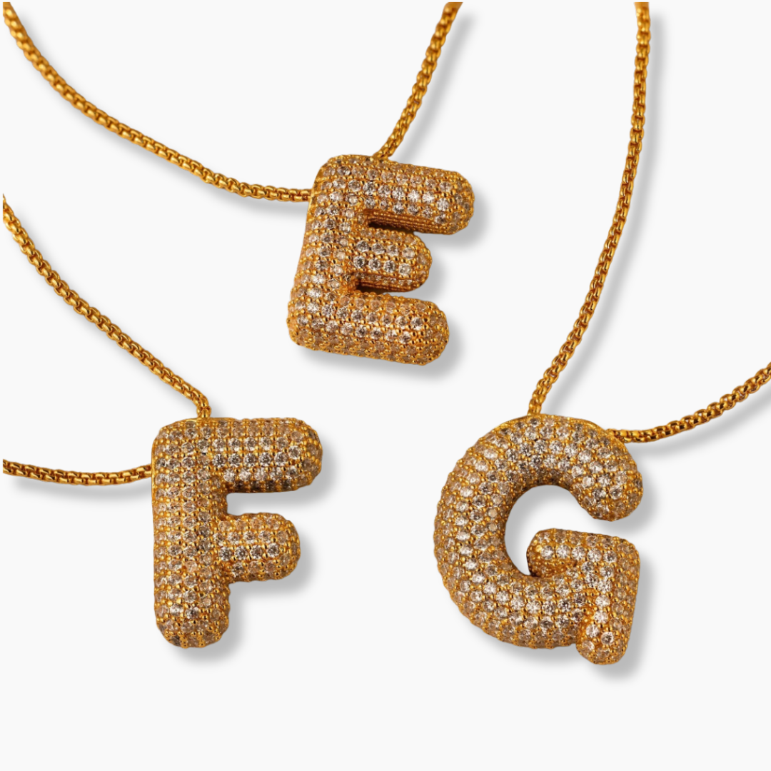 Collar Pave Puff