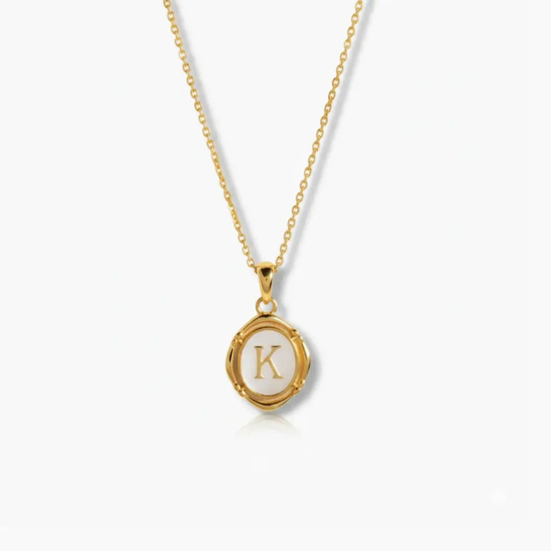 Collar Initial Pendant