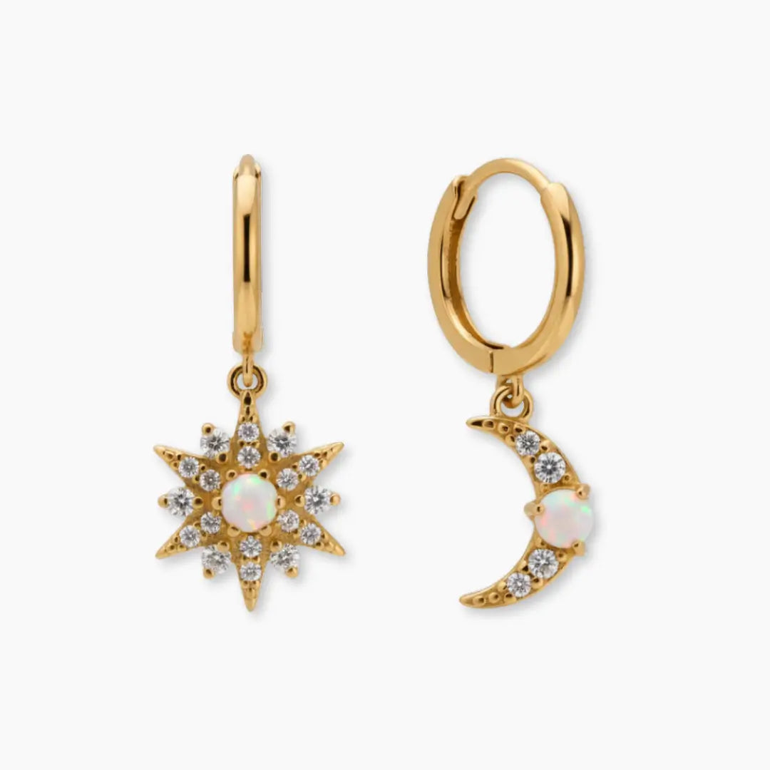 Star Moon  Earring