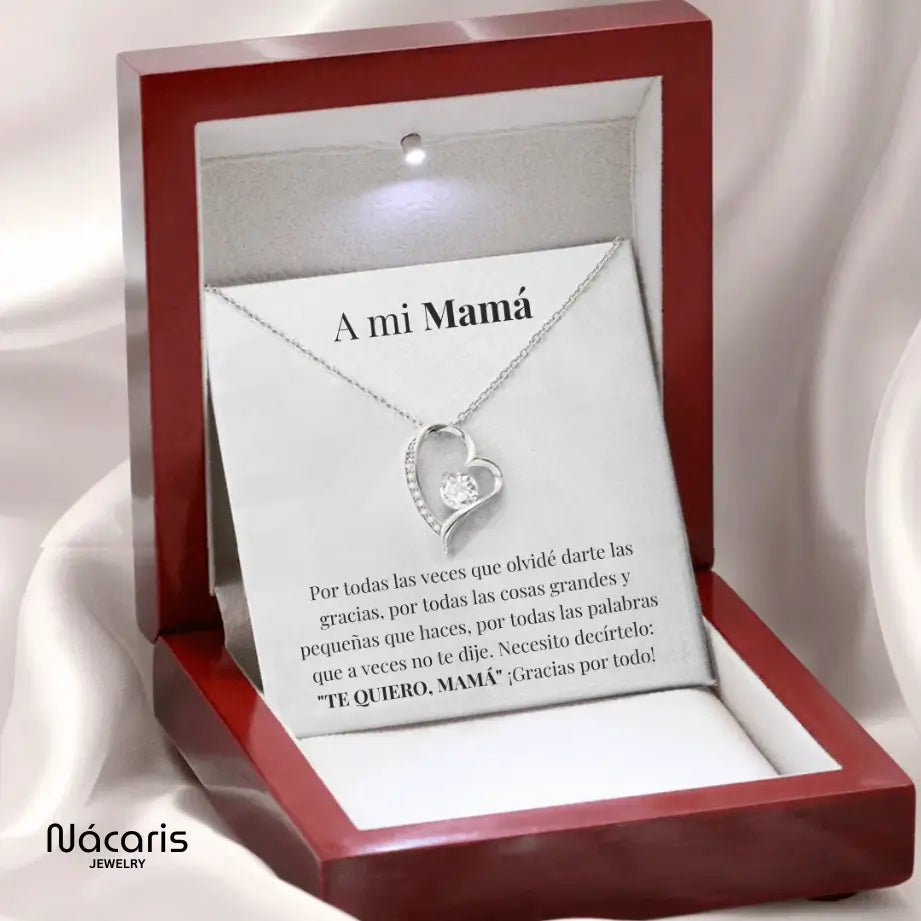 COLLAR AMOR-ETERNO PARA MI MADRE