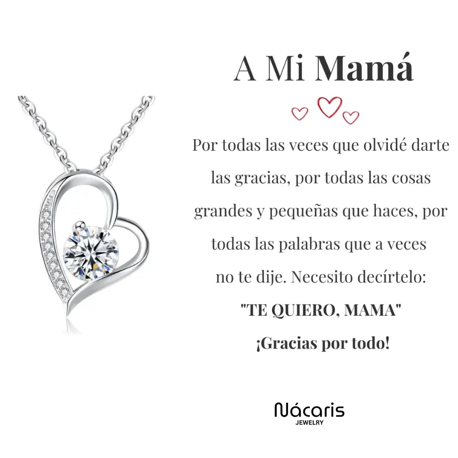 COLLAR AMOR-ETERNO PARA MI MADRE