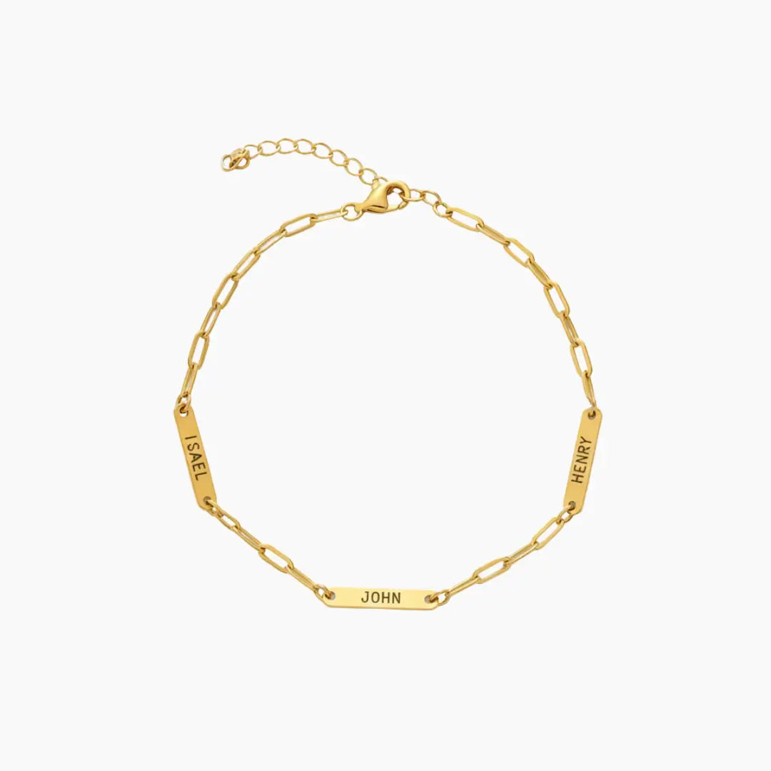 Pulsera Mini Name Bar