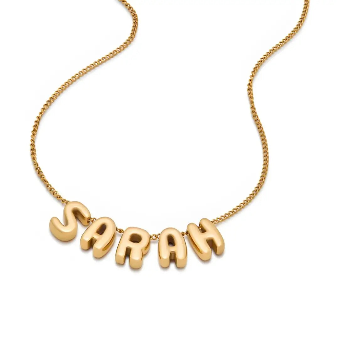 COLLAR BUBBLE CON NOMBRE PERSONALIZABLE