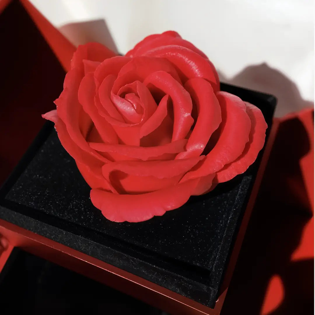 REGALO ÚNICO - ROSA ETERNA Y COLLAR "A MI HIJA"