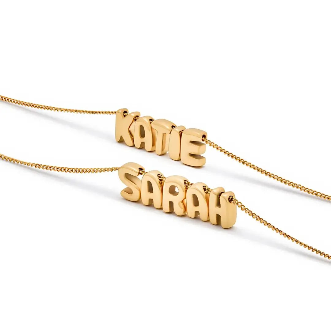 COLLAR BUBBLE CON NOMBRE PERSONALIZABLE