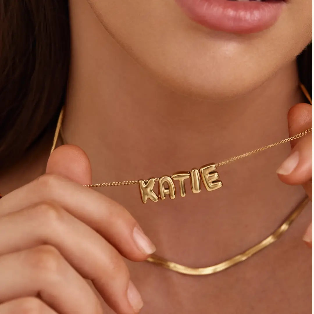 COLLAR BUBBLE CON NOMBRE PERSONALIZABLE