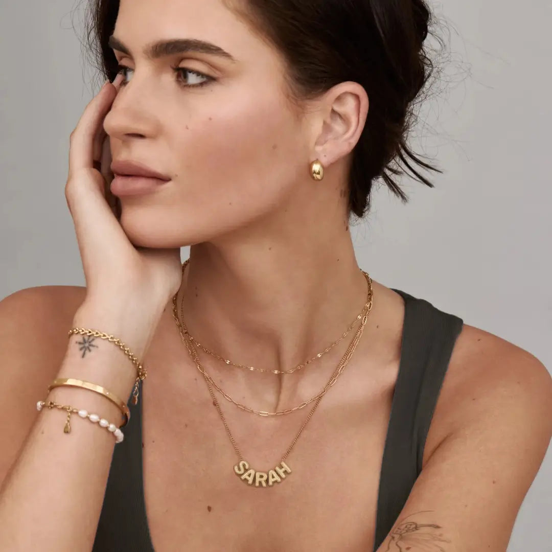 COLLAR BUBBLE CON NOMBRE PERSONALIZABLE