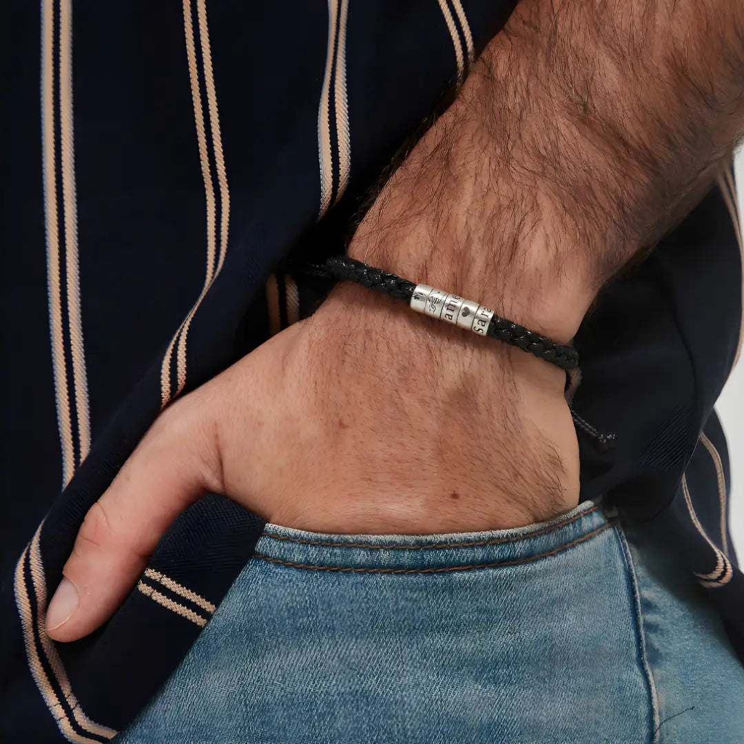 Pulsera El Mejor Papá- Personalizable