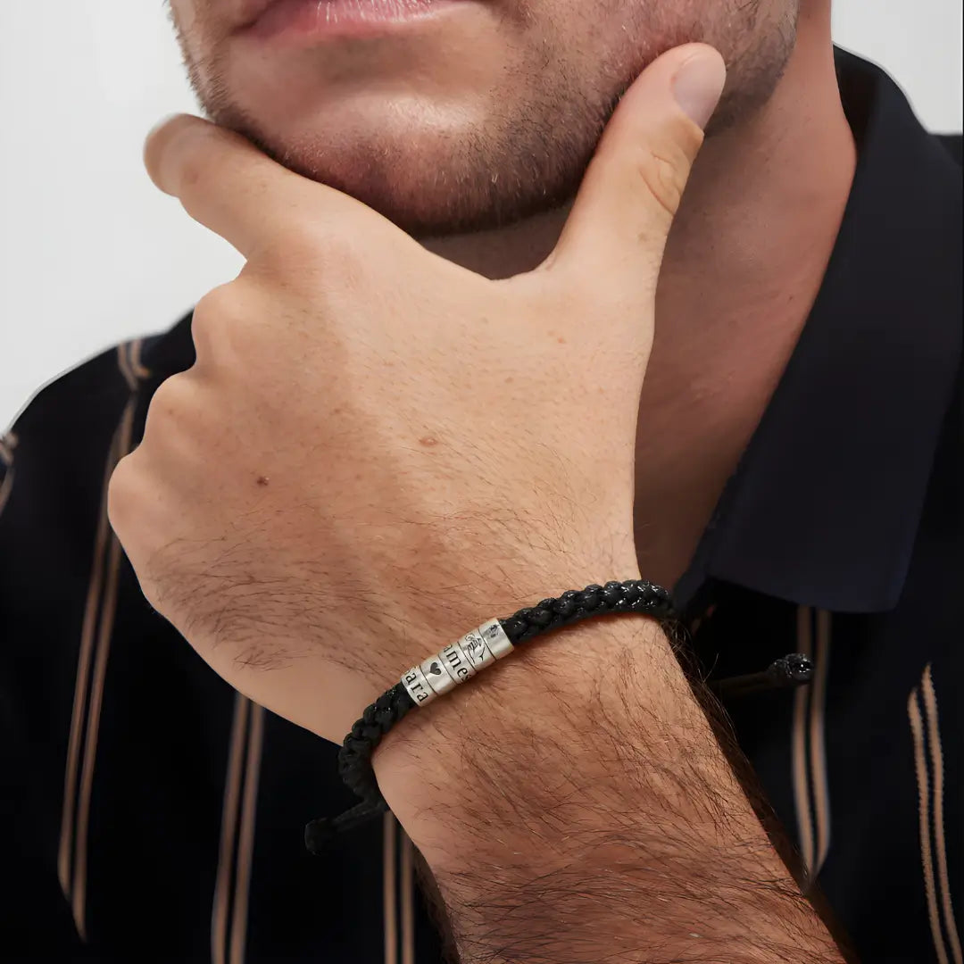 Pulsera El Mejor Papá- Personalizable