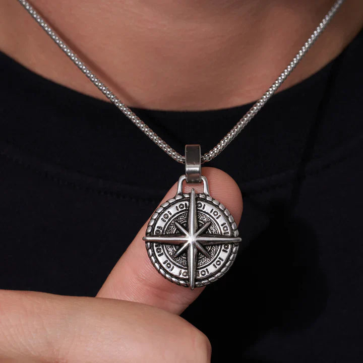 Collar Estrella del Norte® para mi Hombre (con carta dedicada y Caja con Luz)