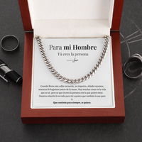 Tu eres la persona