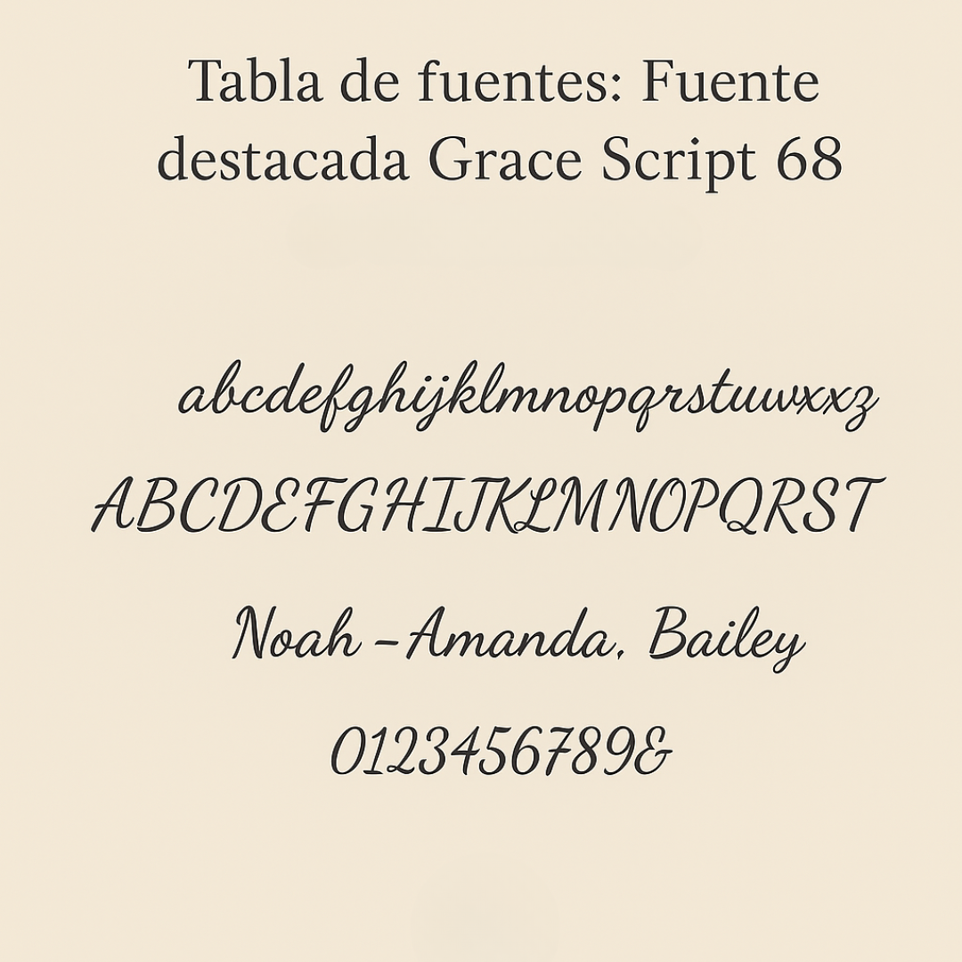 Grace Pendientes Name
