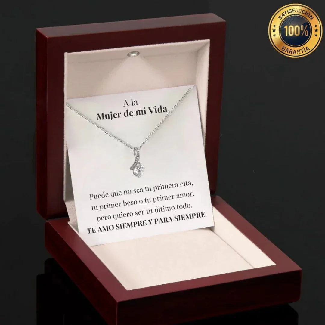 COLLAR FLOR DEL ALMA® PARA MI AMOR (CON CARTA ESPECIAL)