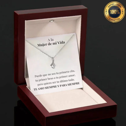 COLLAR FLOR DEL ALMA® PARA MI AMOR (CON CARTA ESPECIAL)