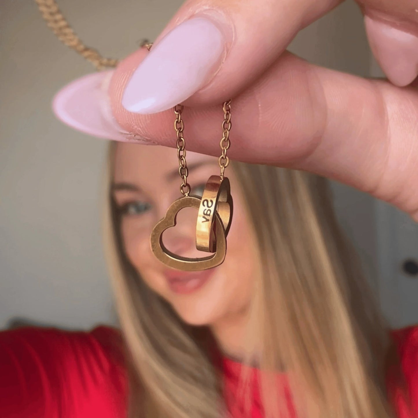 Caja de Rosa Eterna | Rosa Real y Collar Personalizado En Oro 18K