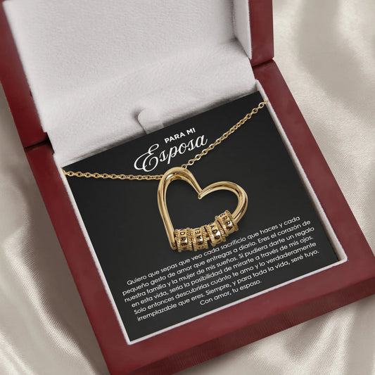 COLLAR "EL CORAZÓN DE LA FAMILIA"