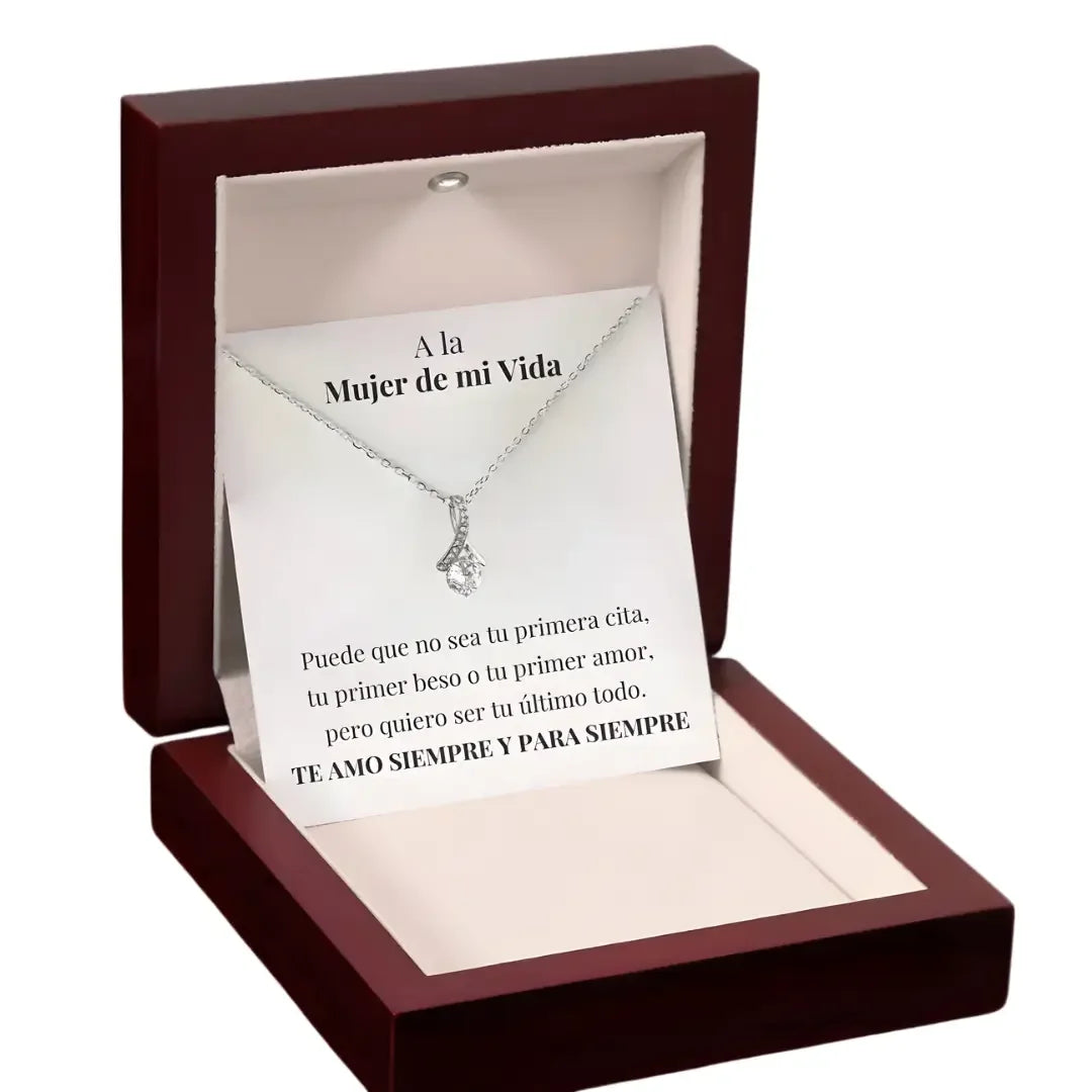 COLLAR FLOR DEL ALMA® PARA MI AMOR (CON CARTA ESPECIAL)