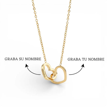 Caja de Rosa Eterna | Rosa Real y Collar Personalizado En Oro 18K