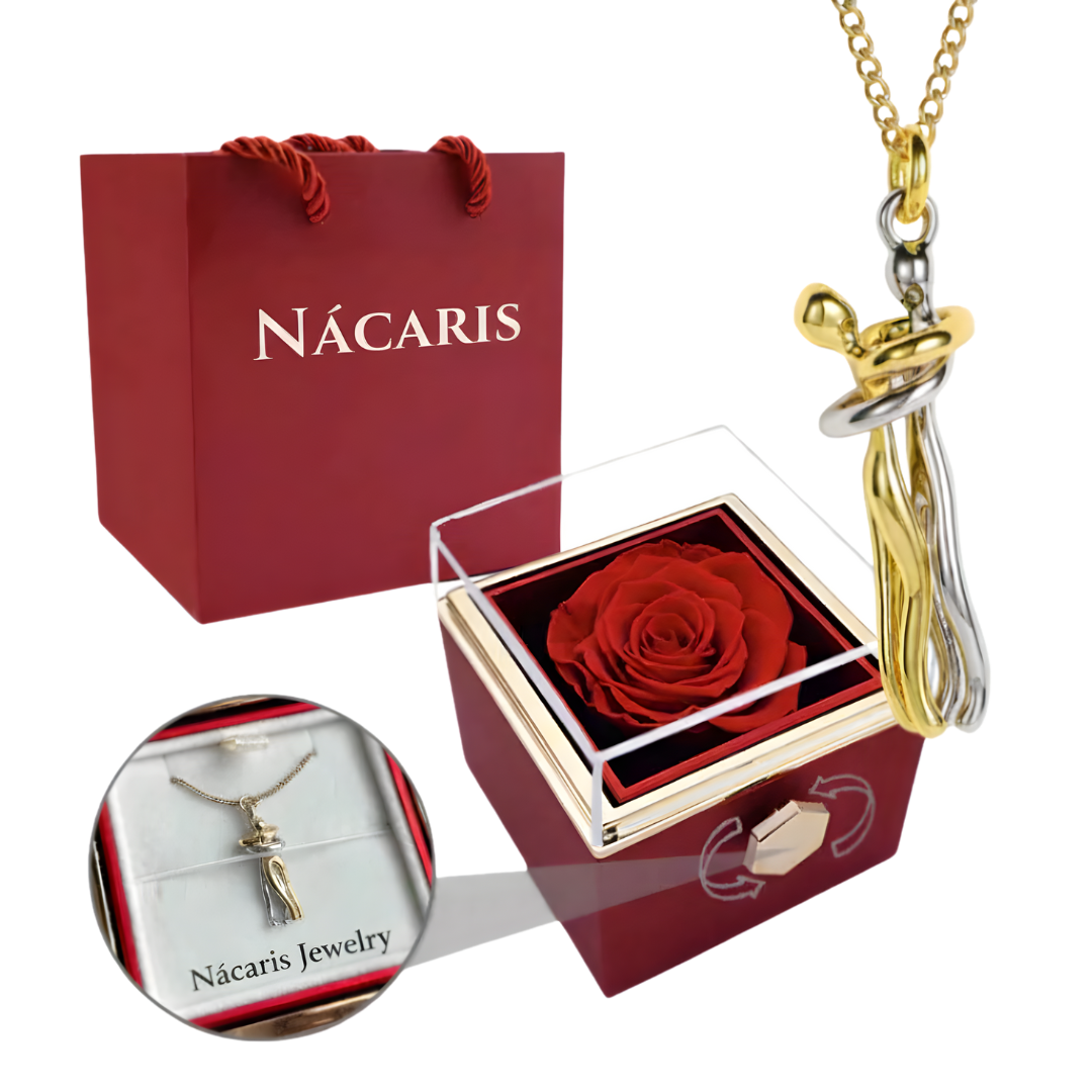 COLLAR ABRAZO-ETERNO PARA MI AMOR