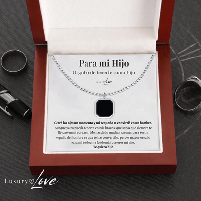 Collar Confianza® para mi Hijo (con carta dedicada y Caja con Luz)