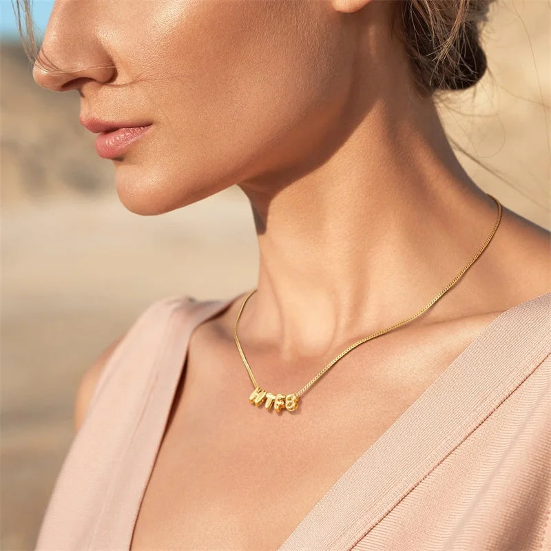 COLLAR BUBBLE CON NOMBRE PERSONALIZABLE