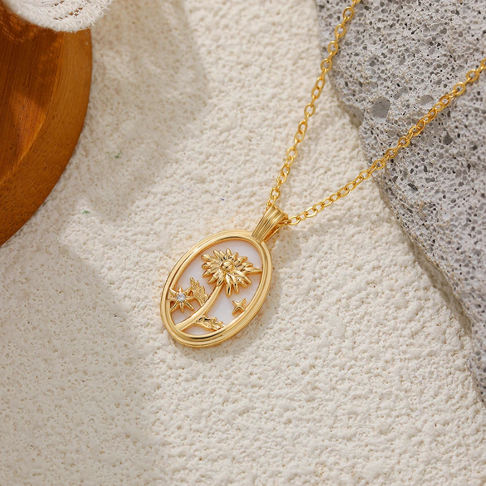 Collar Pearl BirthFlower