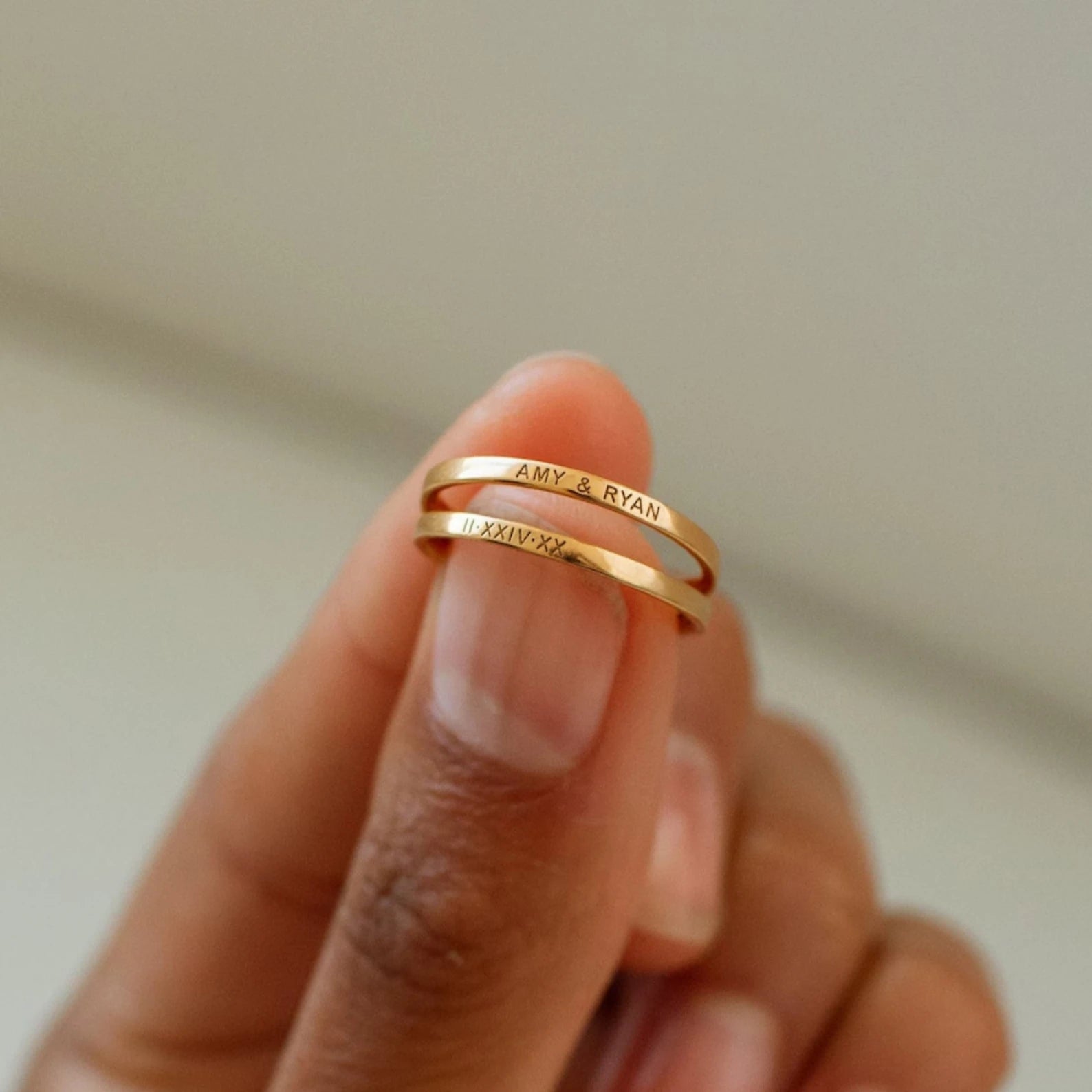 Anillo Grabado