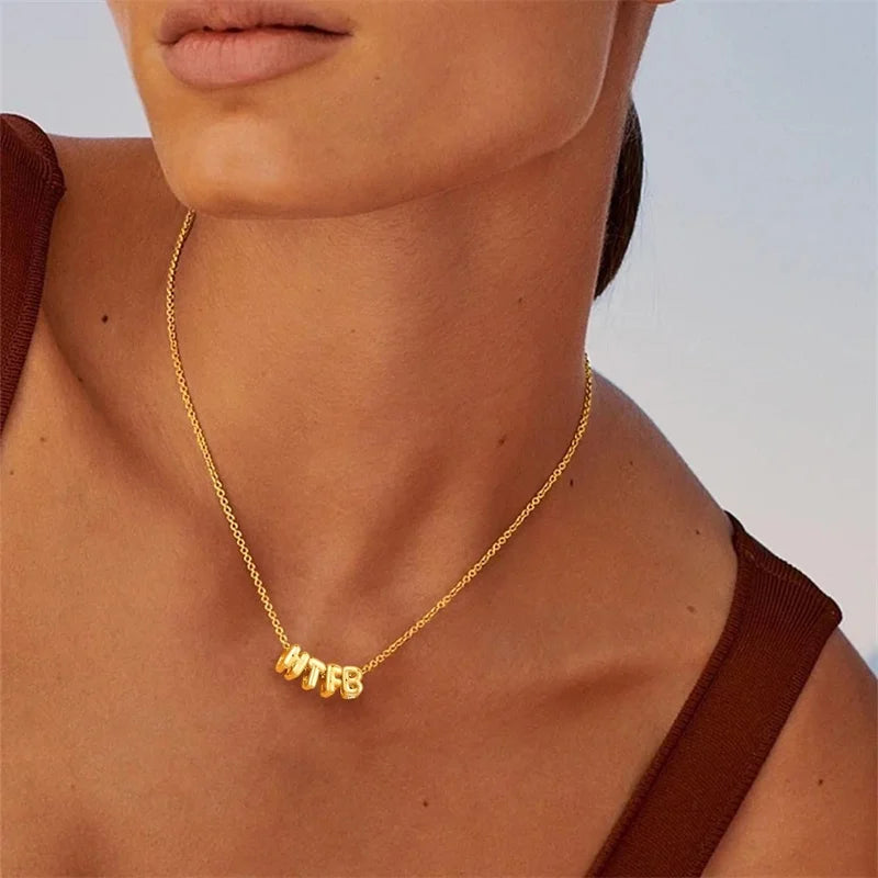 COLLAR BUBBLE CON NOMBRE PERSONALIZABLE