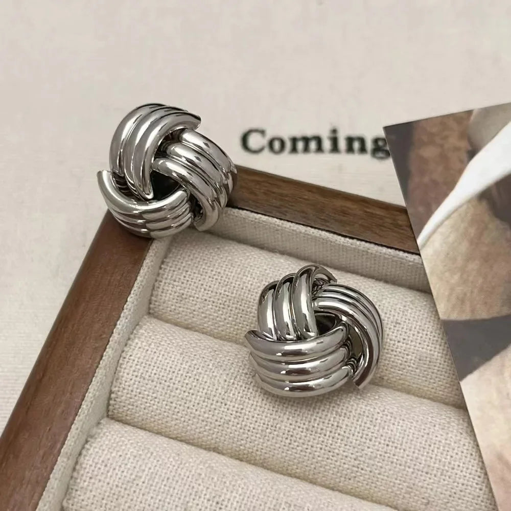 Pendientes Aros Retorcidos