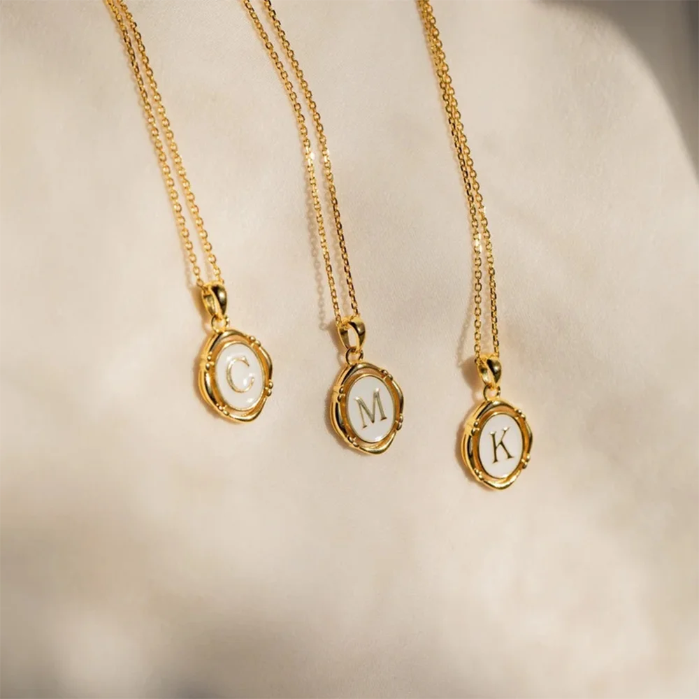 Collar Initial Pendant