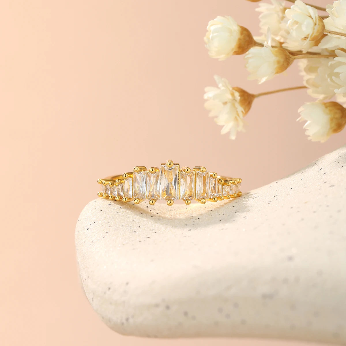 Anillo Art Deco Diamond Ring