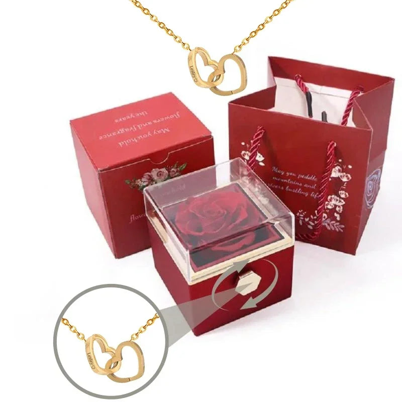 SPIN OF LOVE COLLAR CORAZONES ENTRELAZADOS®