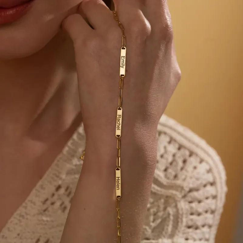Collar Mini Name Bar