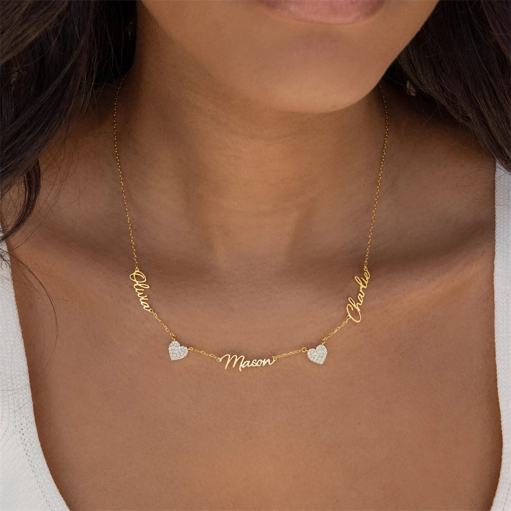 Collar Mellow Name Heart