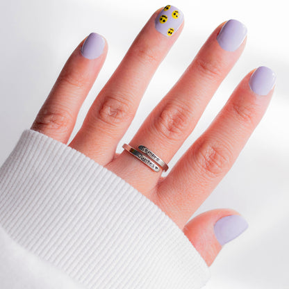 2 Anillos "Sempre juntes" (Catalán/Valenciano)