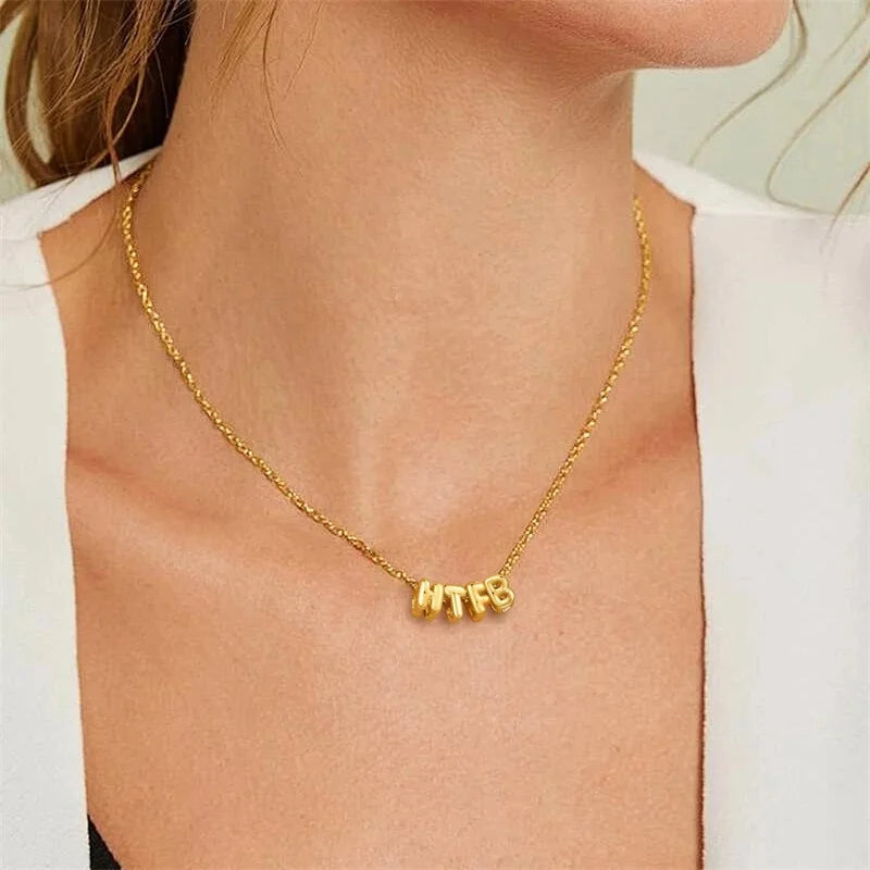 COLLAR BUBBLE CON NOMBRE PERSONALIZABLE