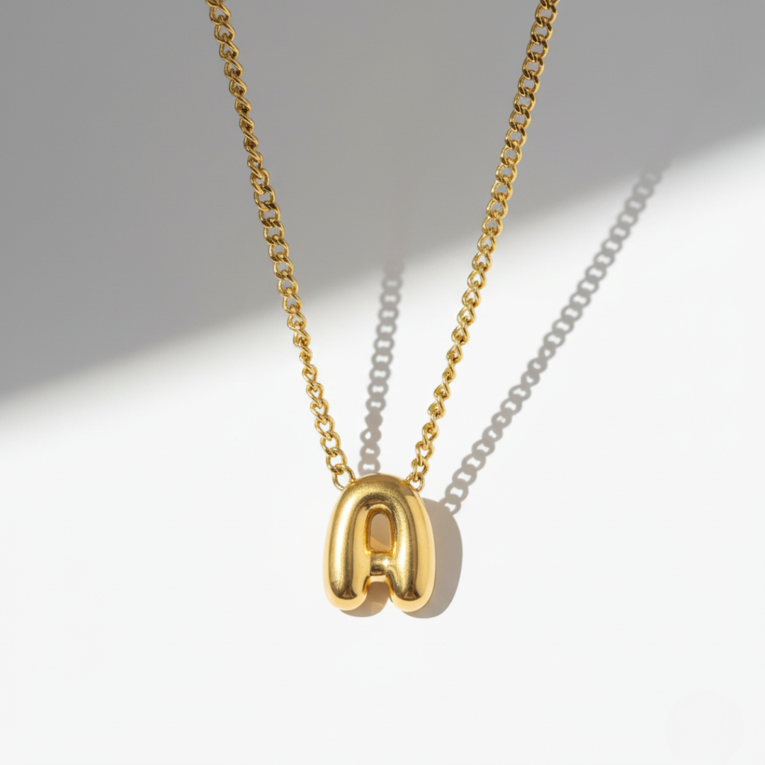 Collar Bubble Letter