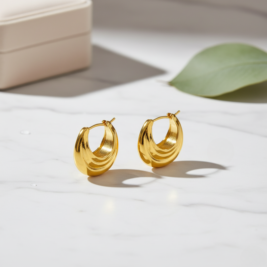 Pendientes Gold Plated