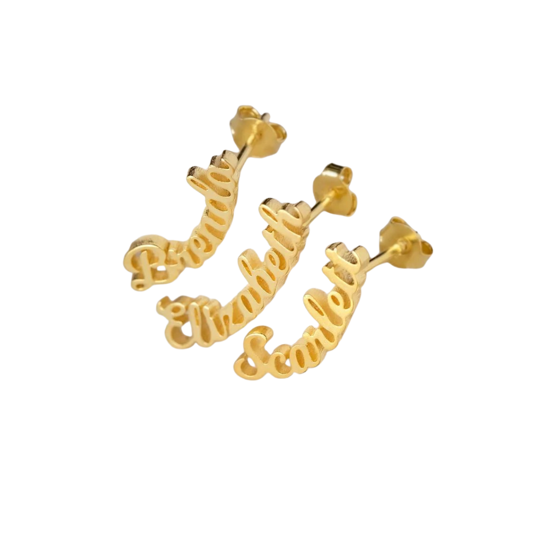 Pendientes Mellow  con Nombre