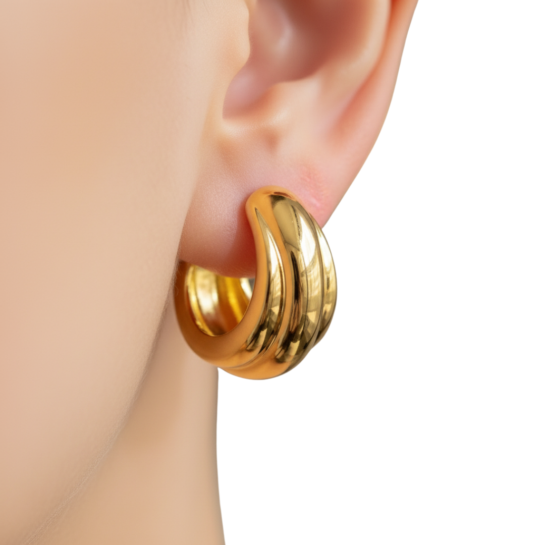 Pendientes Gold Plated