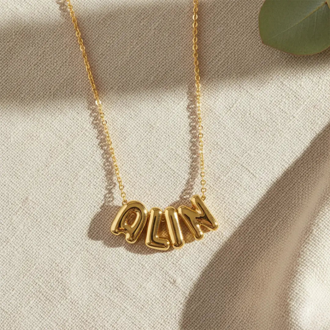 COLLAR BUBBLE CON NOMBRE PERSONALIZABLE